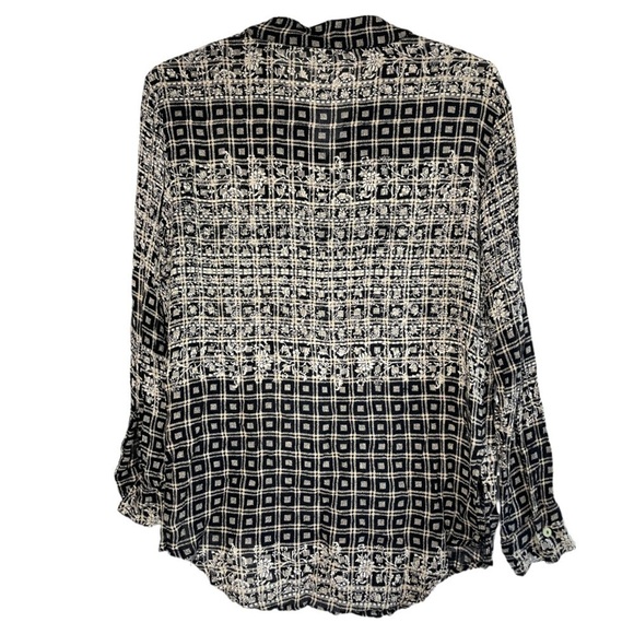 FREE People Button Front Shirt size XS - Picture 4 of 4